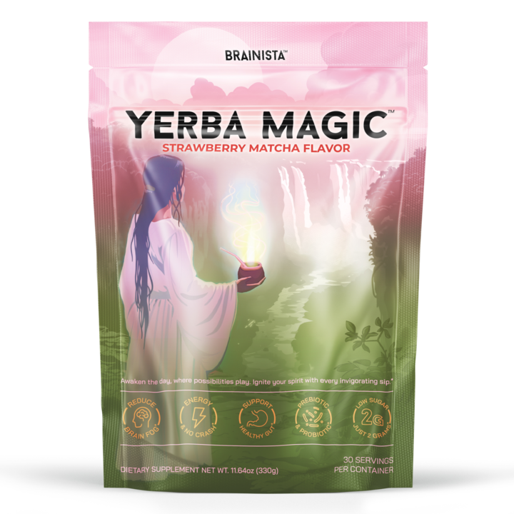 Yerba Magic Yerba Mate Instant Tea Powder Peach Mango Flavor 30